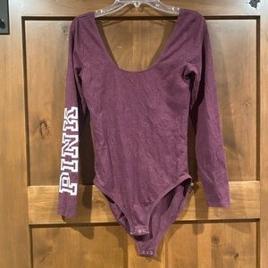 PINK longsleeve bodysuit
